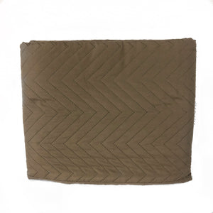 Quilted Bed Throw - Mocha