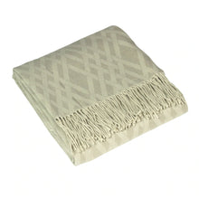 Load image into Gallery viewer, Madison Soft gold/beige Throw
