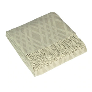 Madison Soft gold/beige Throw