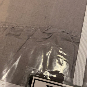 *Super King Flamenco Grey Duvet Cover - Stitching error