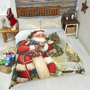 Saint Nicholas Duvet Set - Double size