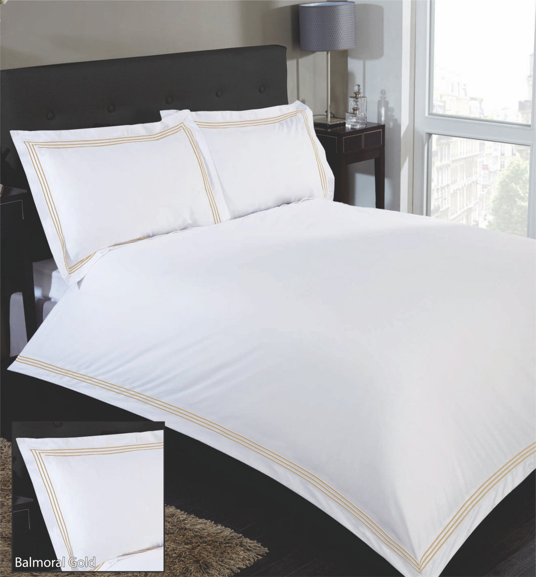 *Balmoral Gold Duvet Set - KING