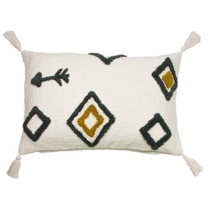 *Inka Large Natural Bolster Cushion Cover
