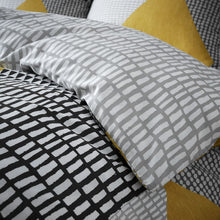 Load image into Gallery viewer, Larsson Geo Ochre Duvet Set
