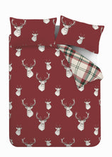 Load image into Gallery viewer, Munro Stag Check Duvet Set
