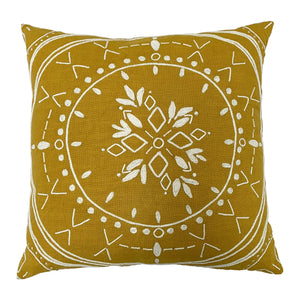 Mandala Ochre Cushion Cover