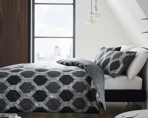 Marble Deco Duvet Set Super King