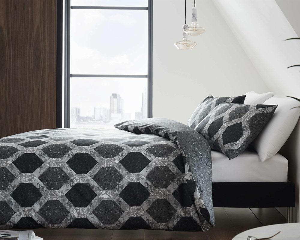 Marble Deco Duvet Set Super King