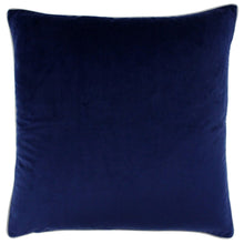 Load image into Gallery viewer, Meridian Navy/Silver Large Cushion Cover
