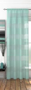 Oakland Duck Egg Slot Top Voile Panel