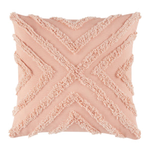 Diamond Blush Tufted Filled Cushion