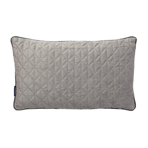 Quartz Dove/Charcoal Bolster Cushion Cover