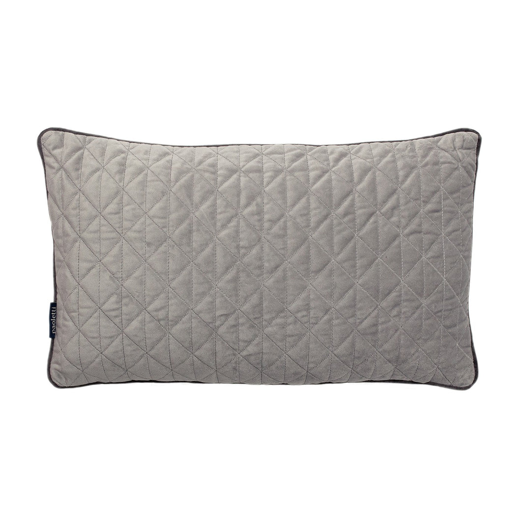 Quartz Dove/Charcoal Bolster Cushion Cover
