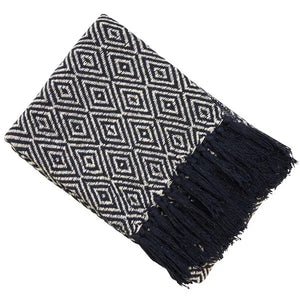 Quartz Navy Throw