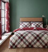 Load image into Gallery viewer, Munro Stag Check Duvet Set

