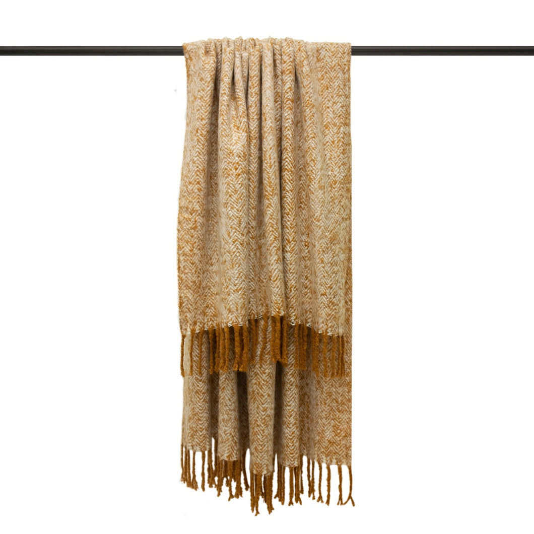 Weaver Gold Throw