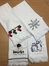 Load image into Gallery viewer, Pesh Terry Fringed Cotton Kitchen Towels
